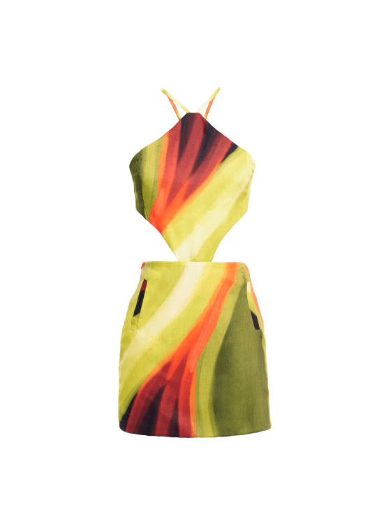 GREEN DISCO DIAMOND DRESS – JENNY-ON-THE-GO