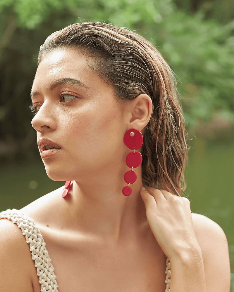 Caladio Earrings -