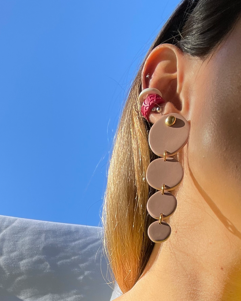 Caladio Earrings -