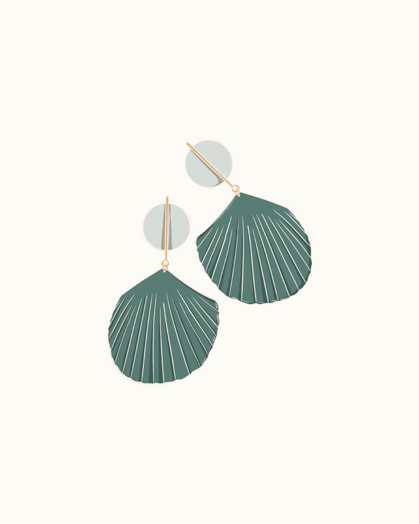 Concha Earrings -