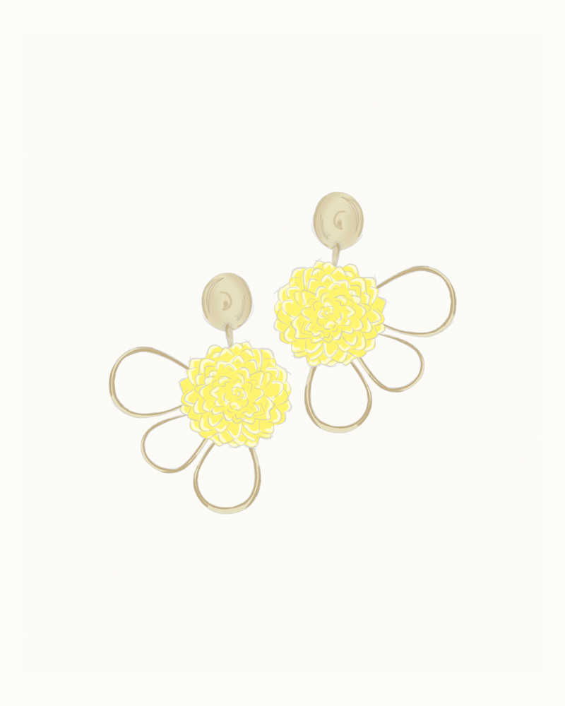 Corolle3 Earrings -