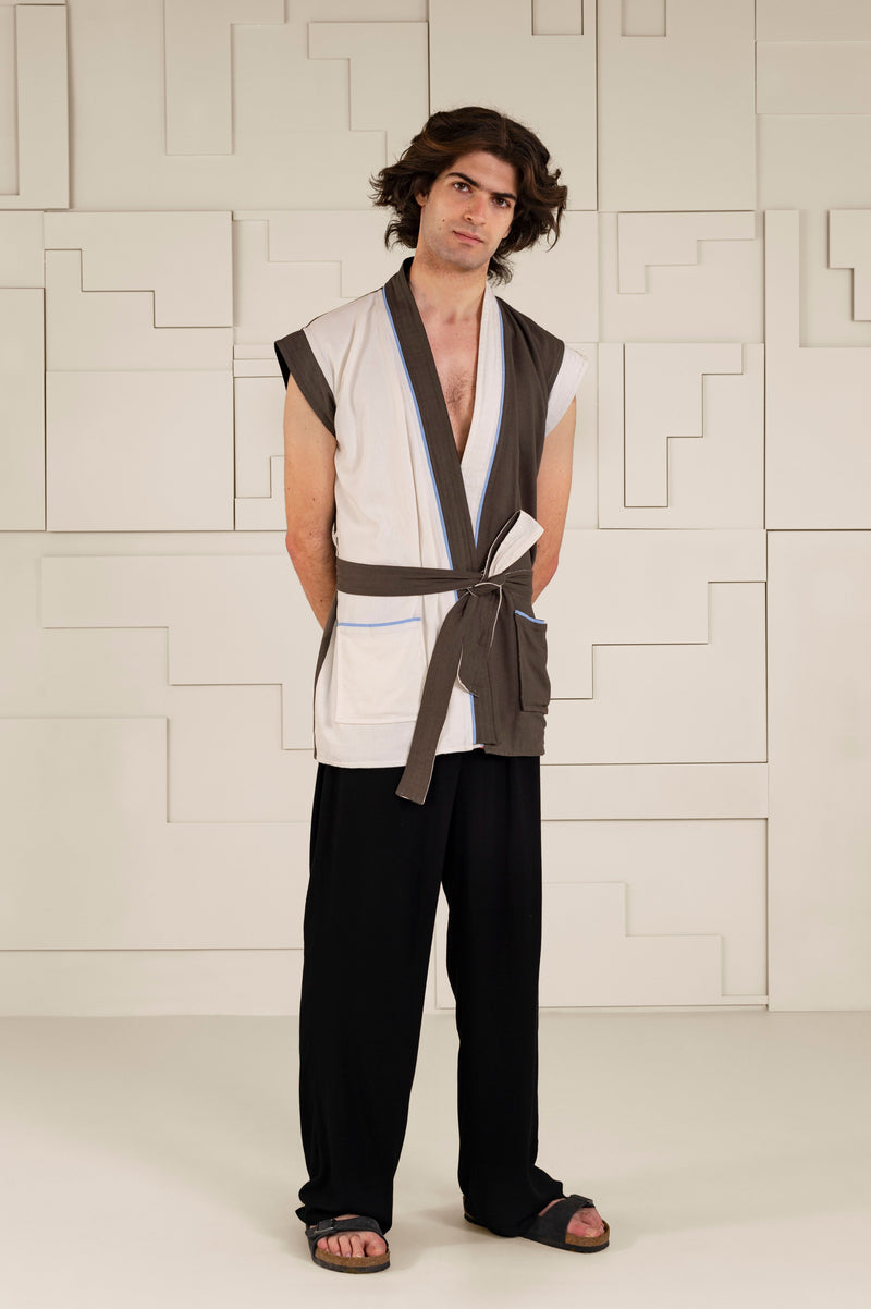 Simbiosis Short Kimono