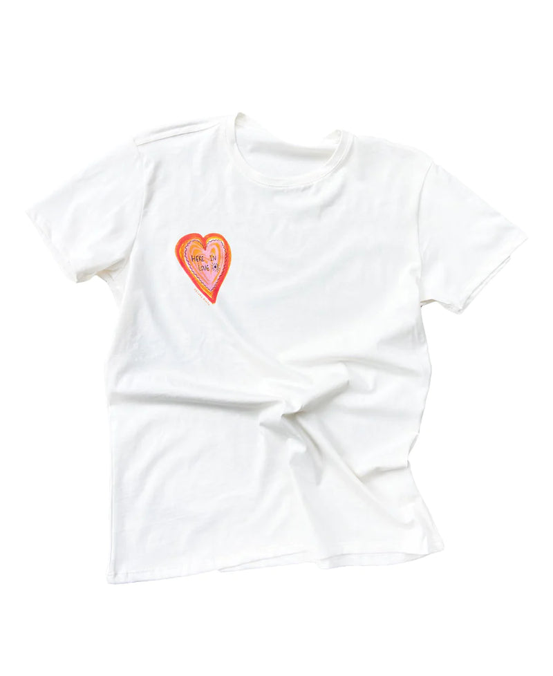 HERE IN LOVE T-SHIRT