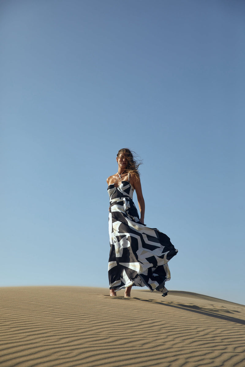 Danza Maxi Pelican Dress