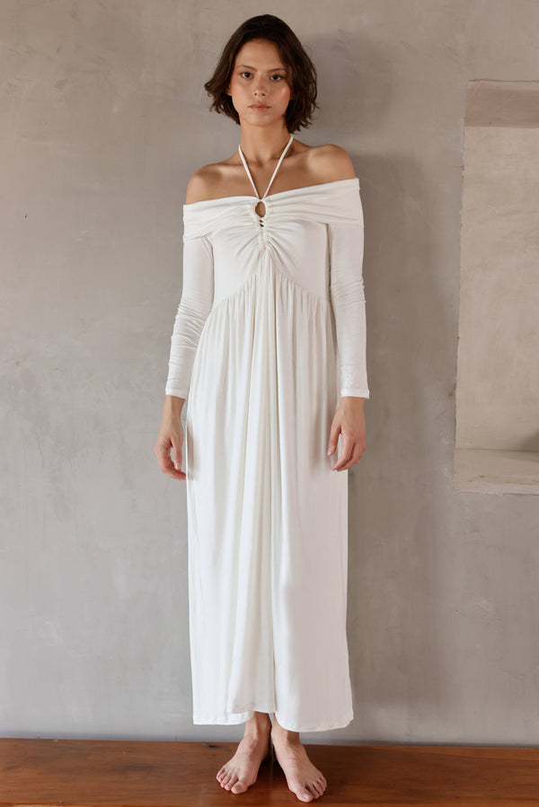 Bliss Dress Off-White