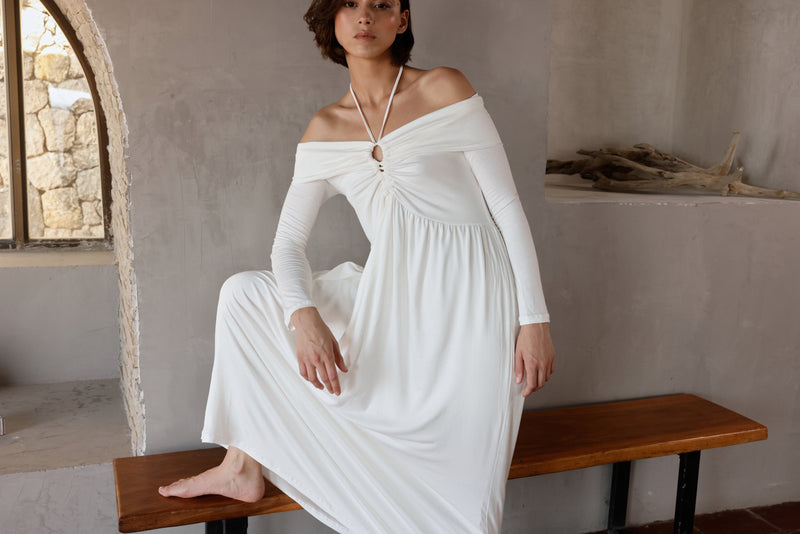 Bliss Dress Off-White