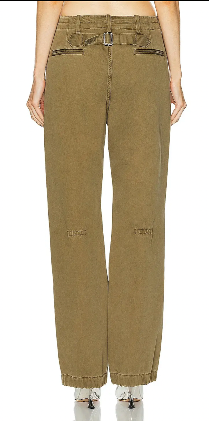 Dark Park Paper Bag Pants