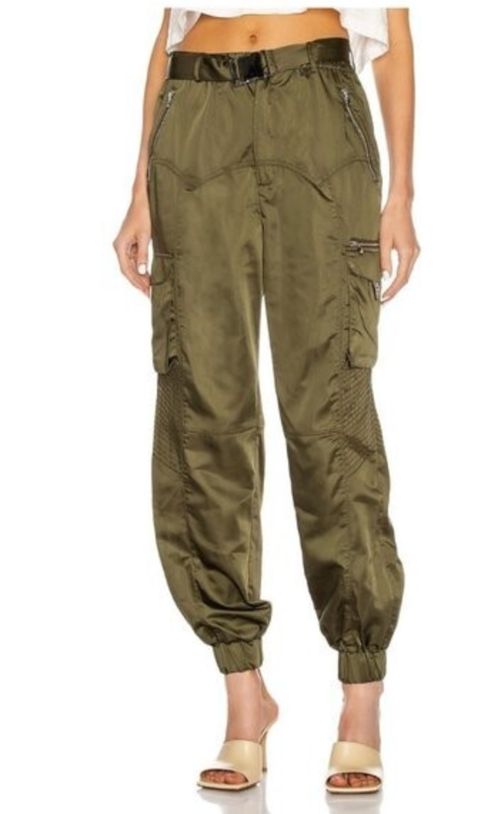 Retrofête  Satin set Army Green