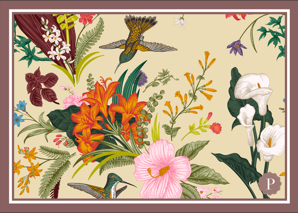 Papelon Botanica Placemats