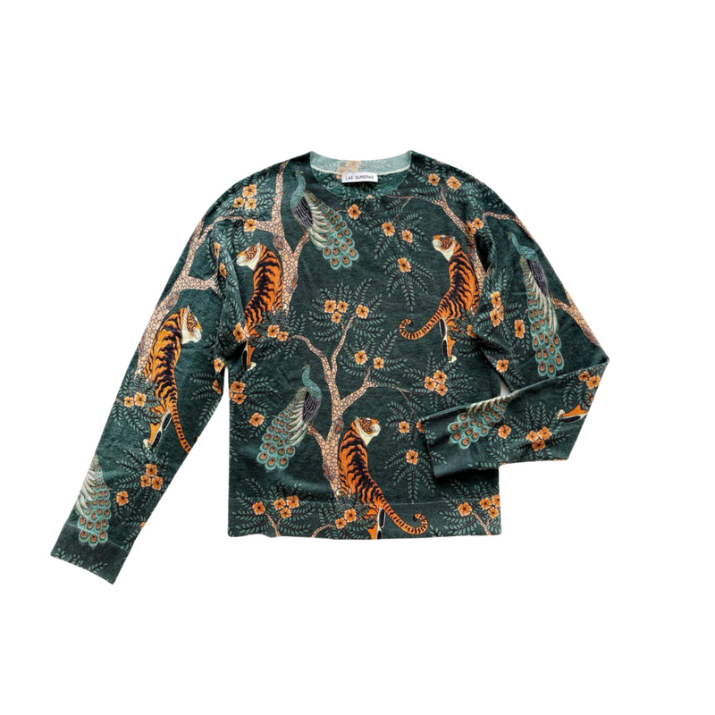 Tiger and Peacock Sweater