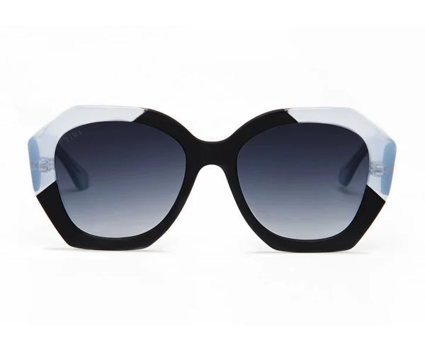 Vega Bicolor Rubber Black/Blue Sunglasses