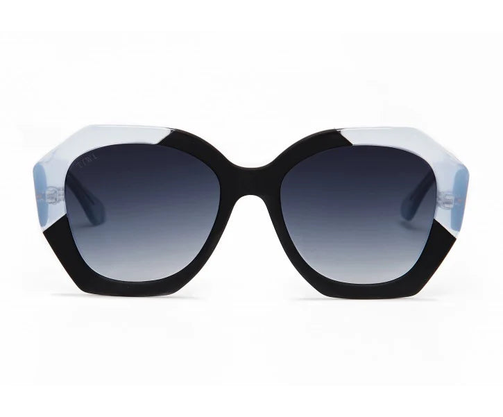 Vega Bicolor Rubber Black/Blue Sunglasses
