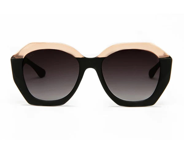 Vega Bicolor Rubber Balck/Pink Sunglasses